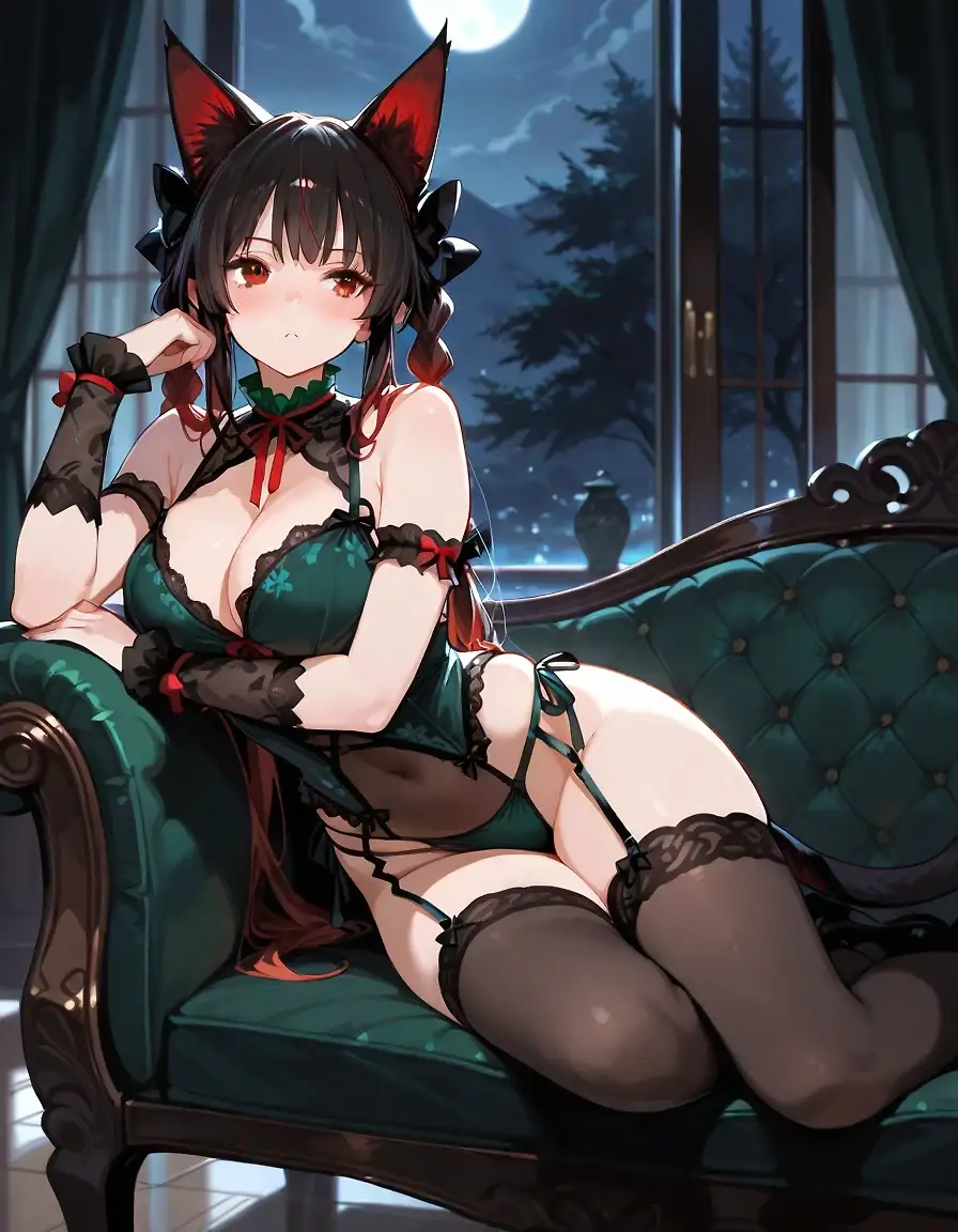 AI art "Daily - Kaenbyou Rin"