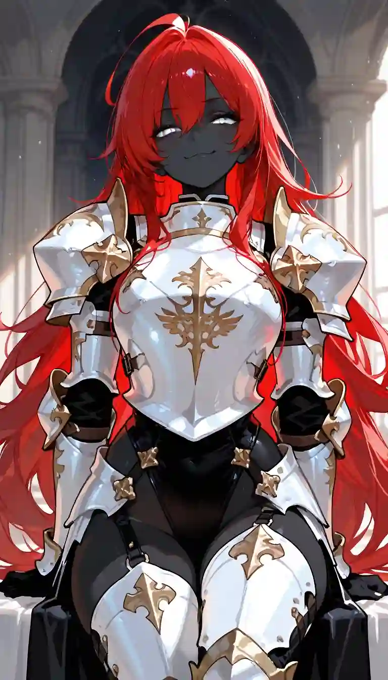 AI art "Beautiful knight lady"