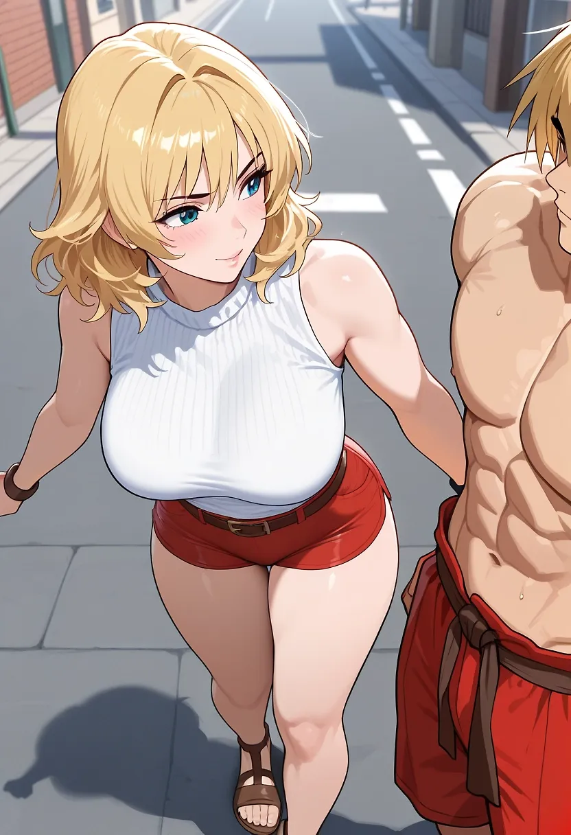 Eliza and Ken, true love, part 2 (Street Fighter)