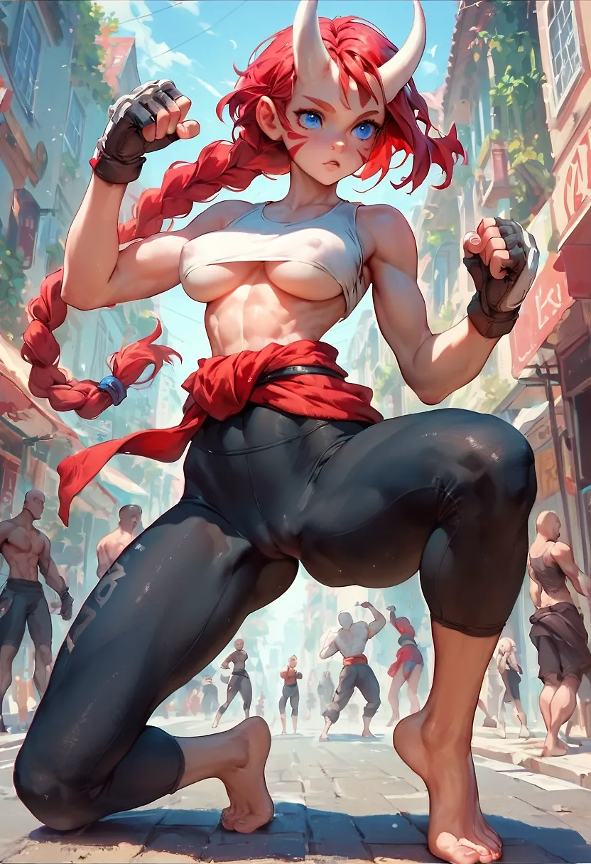 Street fighter Red M