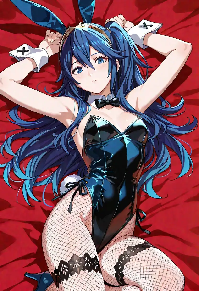 AI art "Lucina bunny girl"