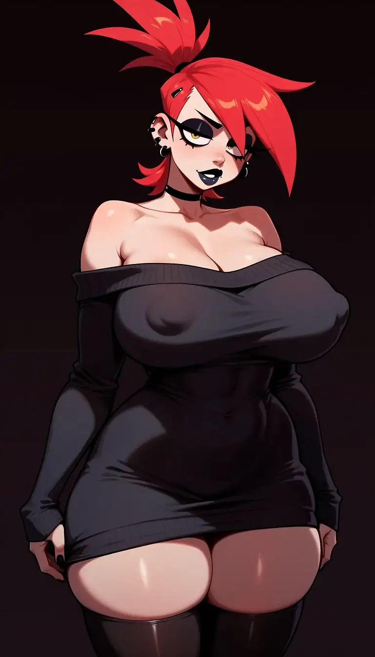 AI art 'Gothic Frankie Foster'