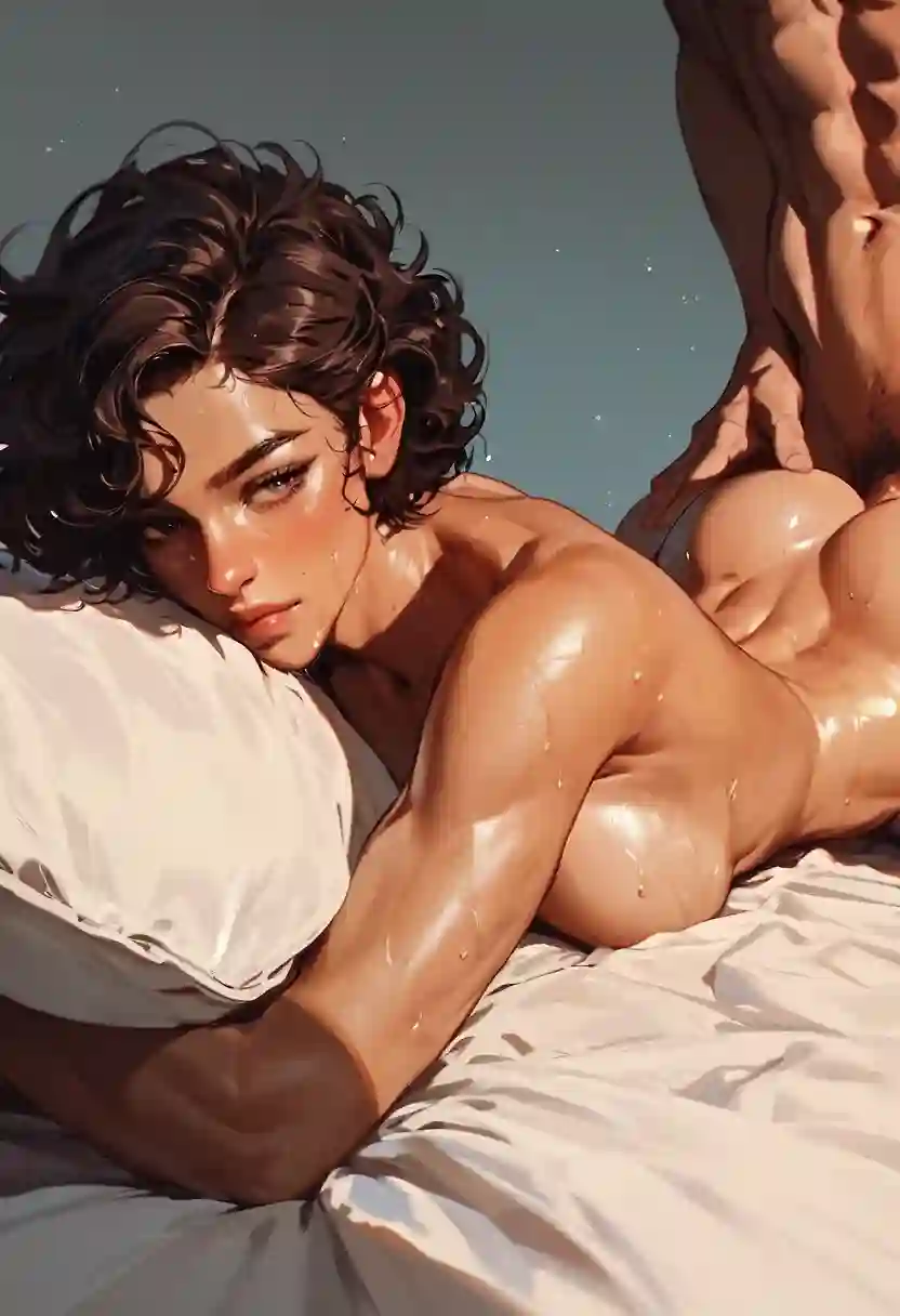 AI art 'Izzy and Marco - The Bedroom Scene 2/2'