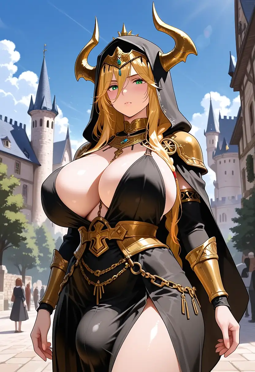AI art "Queen Marika Shows Off"
