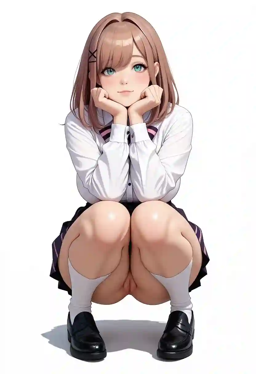 AI art "Lulu forgot to put on something today"