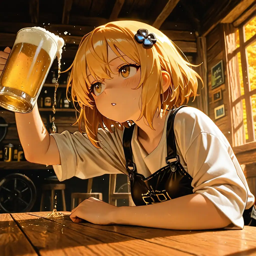 AI art "Metal Lyrics - Bonus: Tankard"