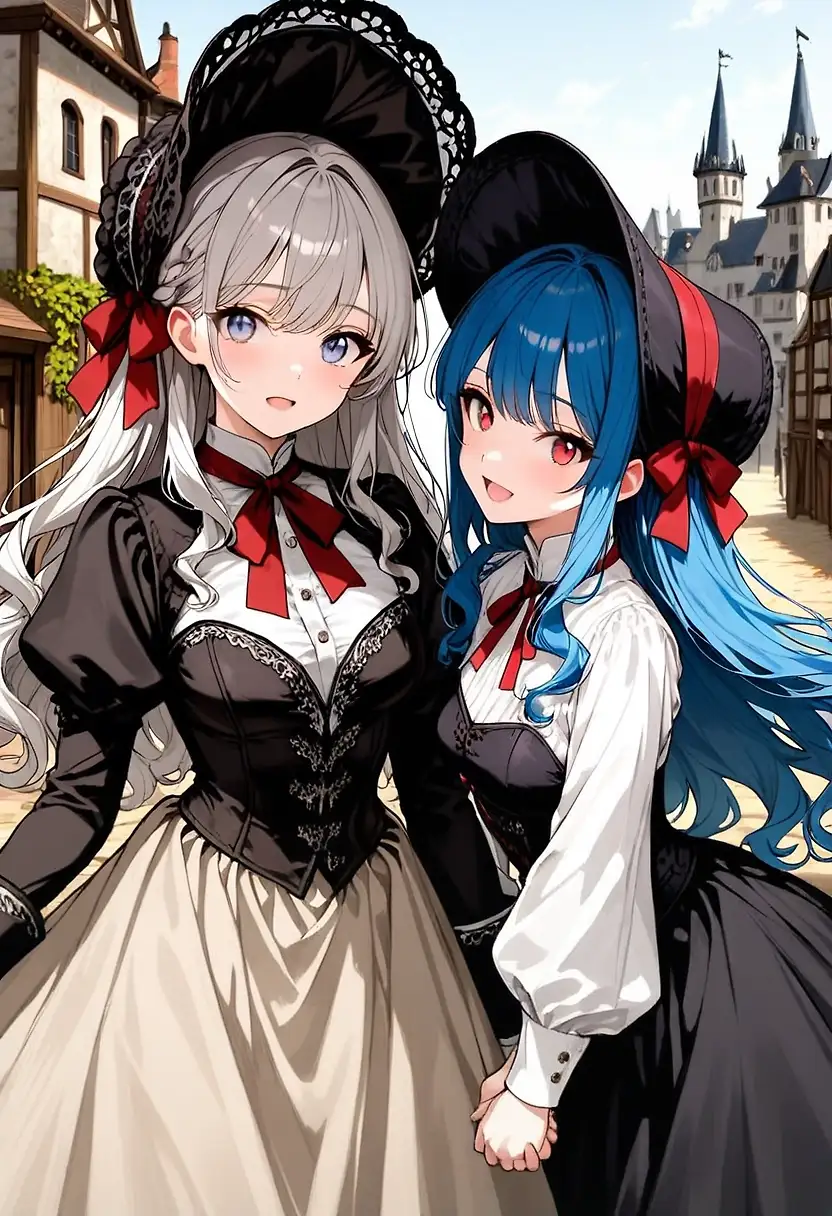 AI art "Holding Hands"