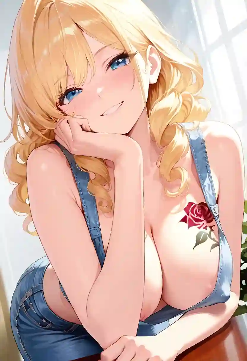 AI art 'You're So Sweet' with user description '"So you really think I look like Elle Fanning? Ohhh... that's so sweet of you! By the way, she's my fav actress... You are so sweet!"'