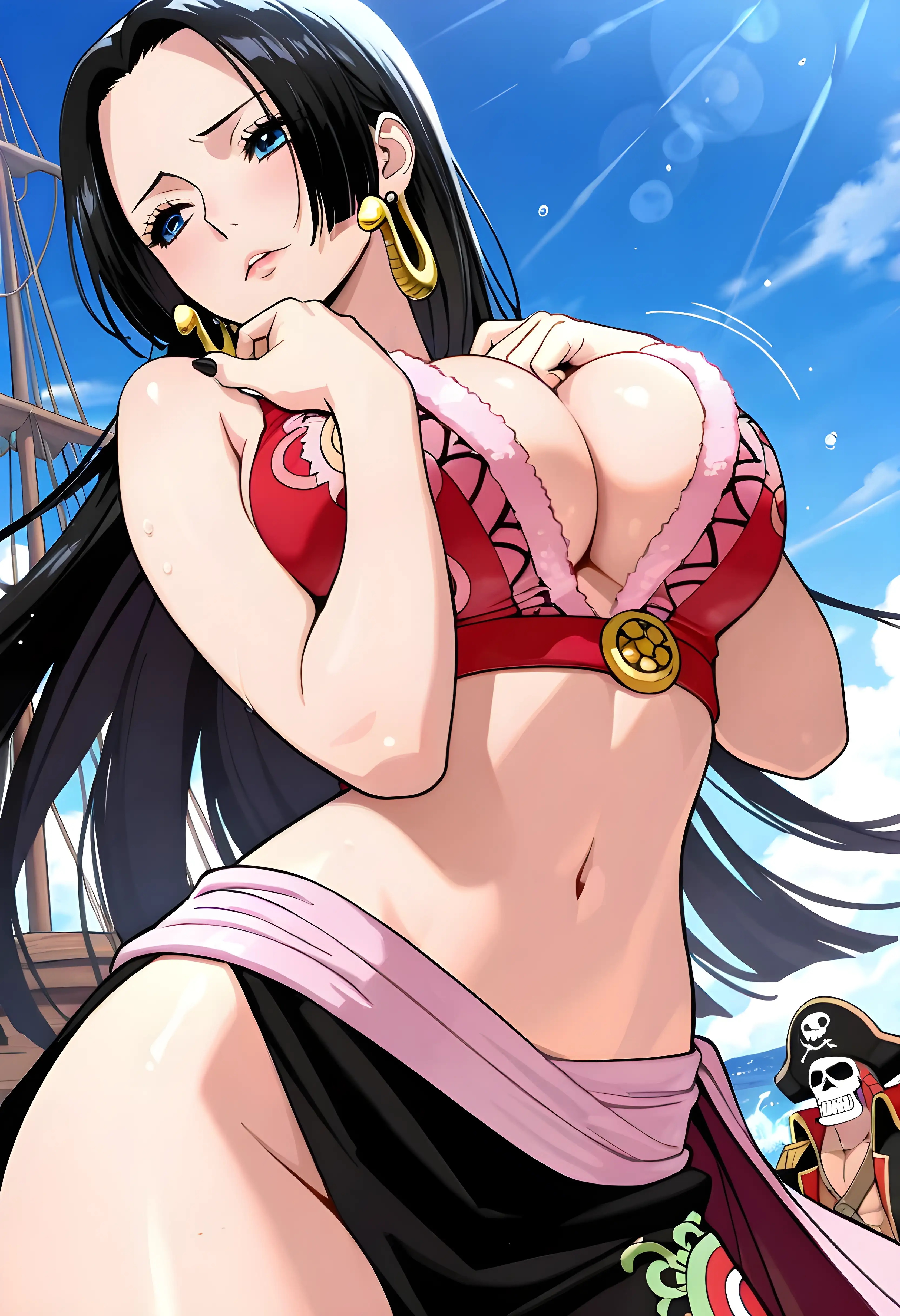 AI art 'Boa Hancock'