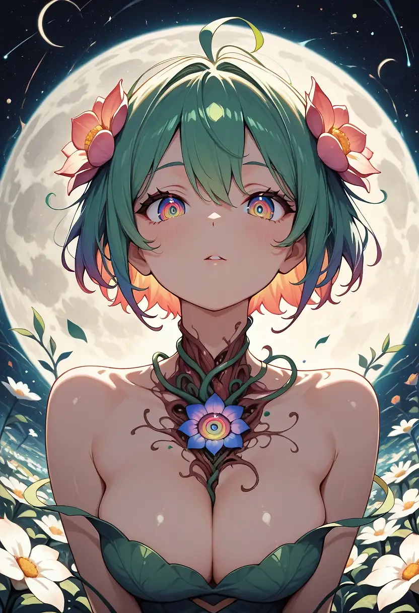 AI art 'Cosmic Cosmo' with user description 'Trying out some new prompts.'