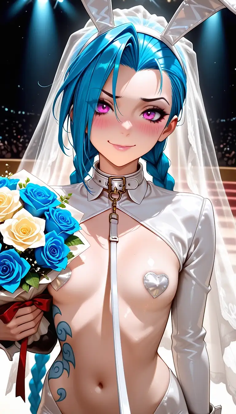 AI art 'Jinx maried :D'