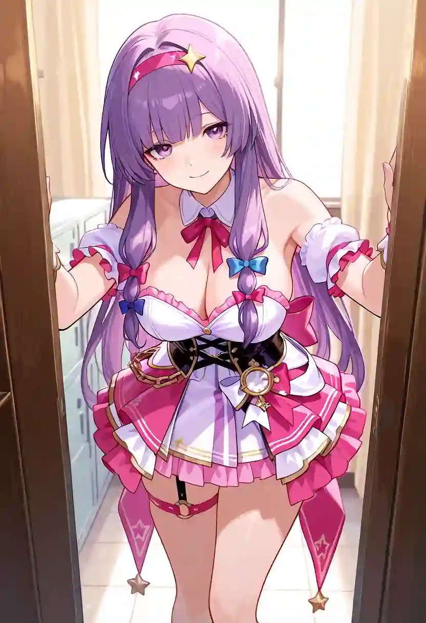 AI art 'Patchouli idol'