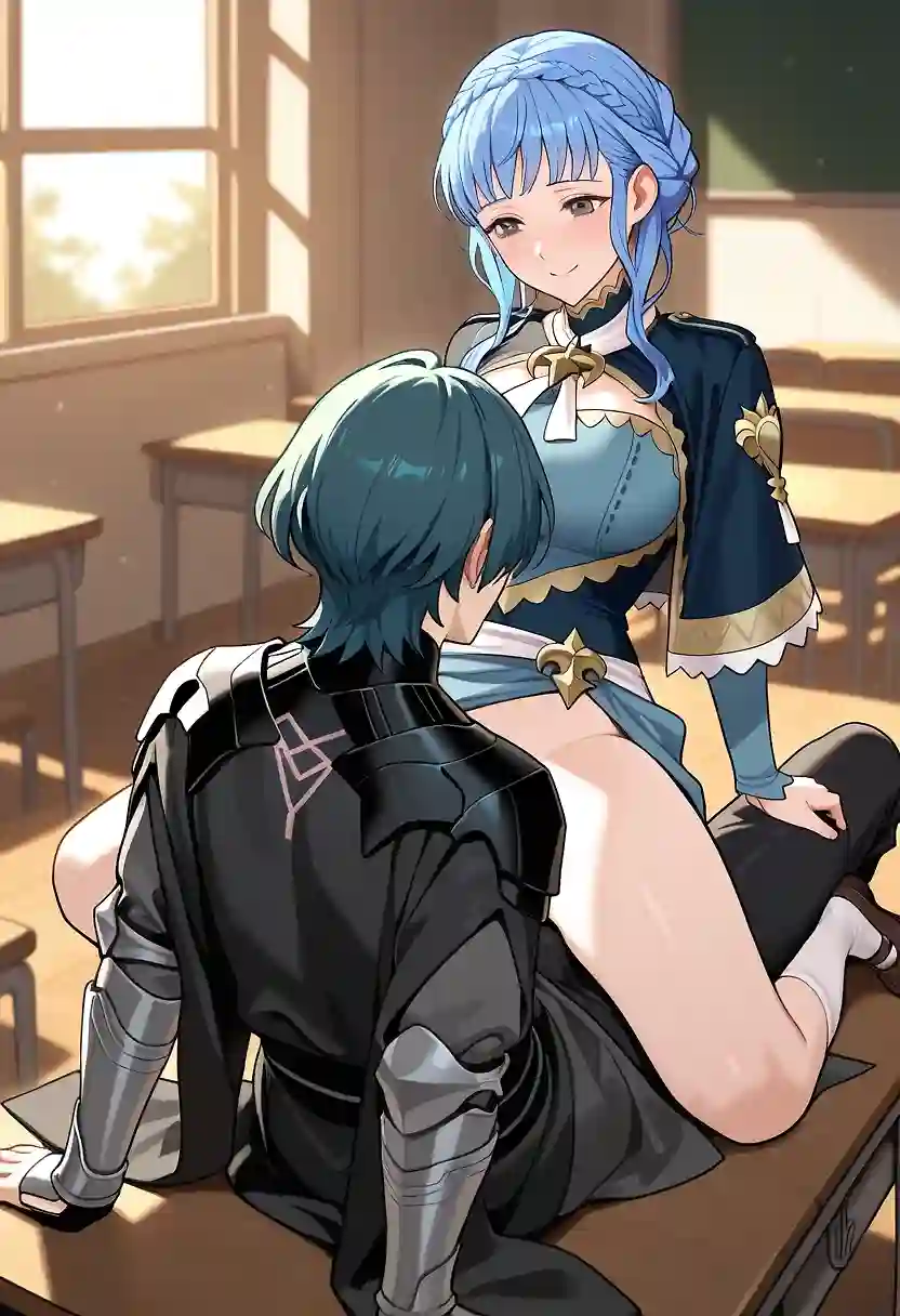 AI art "After Class Lesson in the Garreg Mach Academy"