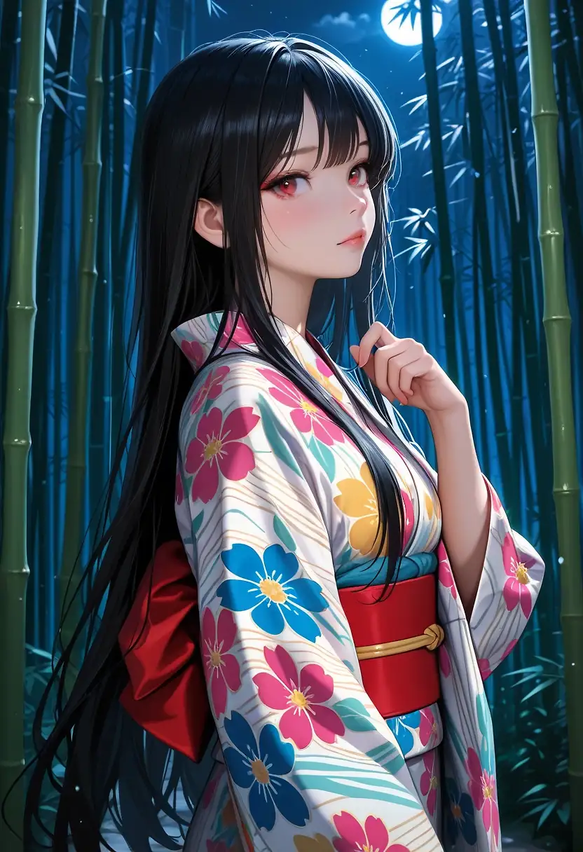 AI art "Bamboo forest"