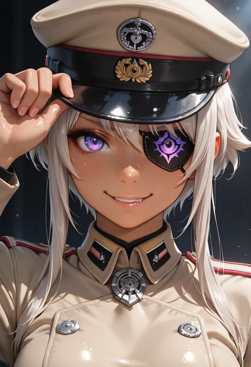 AI art "Captain Nemesis is CRAZY"