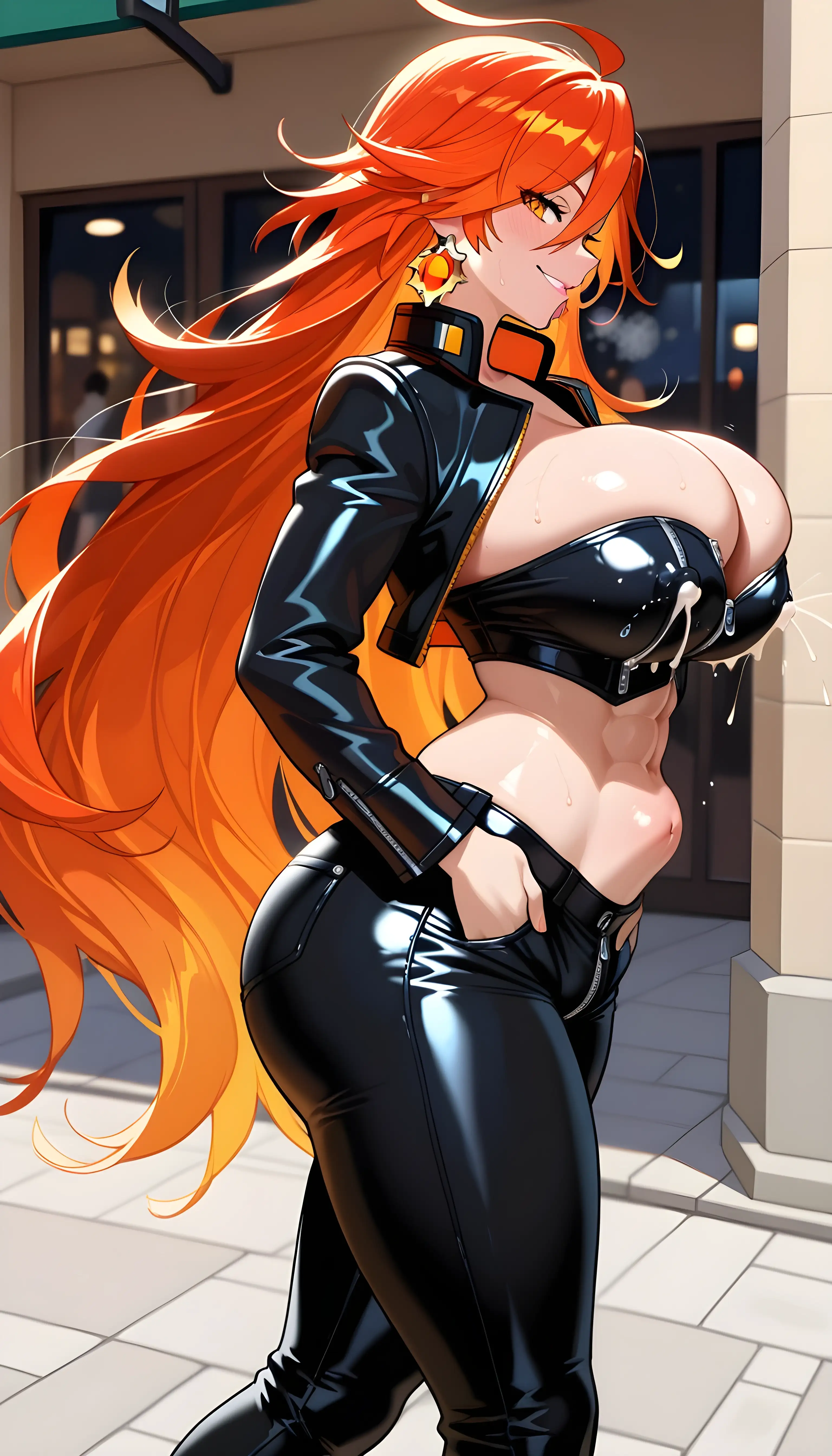 AI art "Public Masturbation Mavuika"