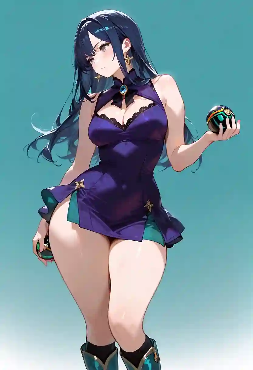 AI art "Jodi Platinium"