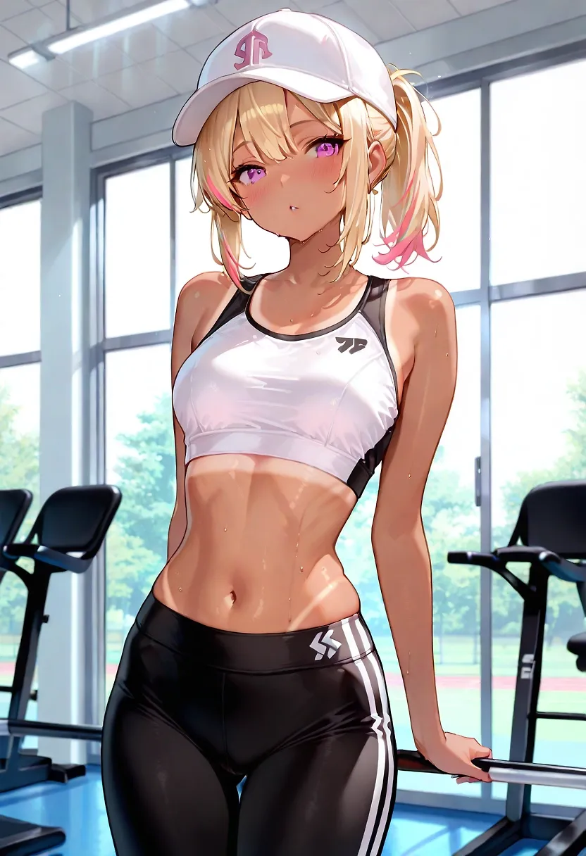 AI art "Gym Girl"