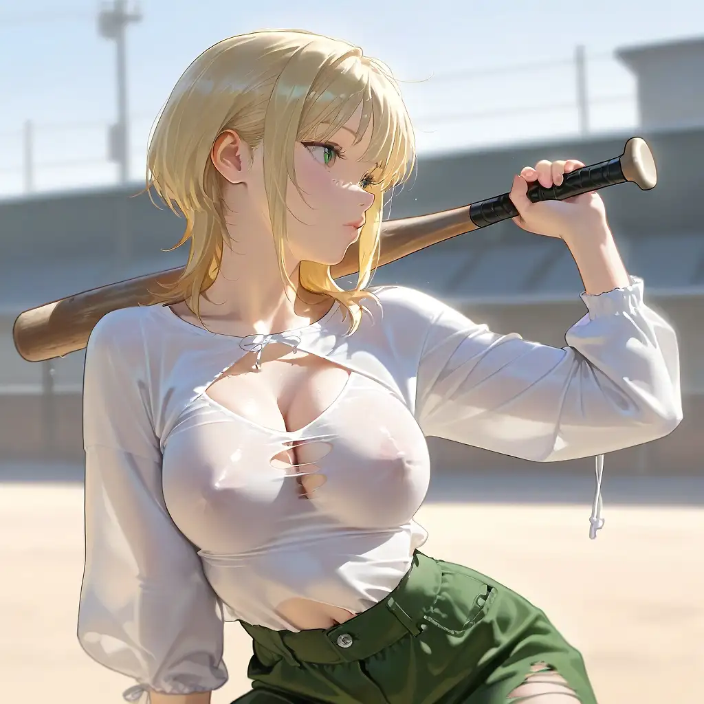 AI art "Waiting for action!"