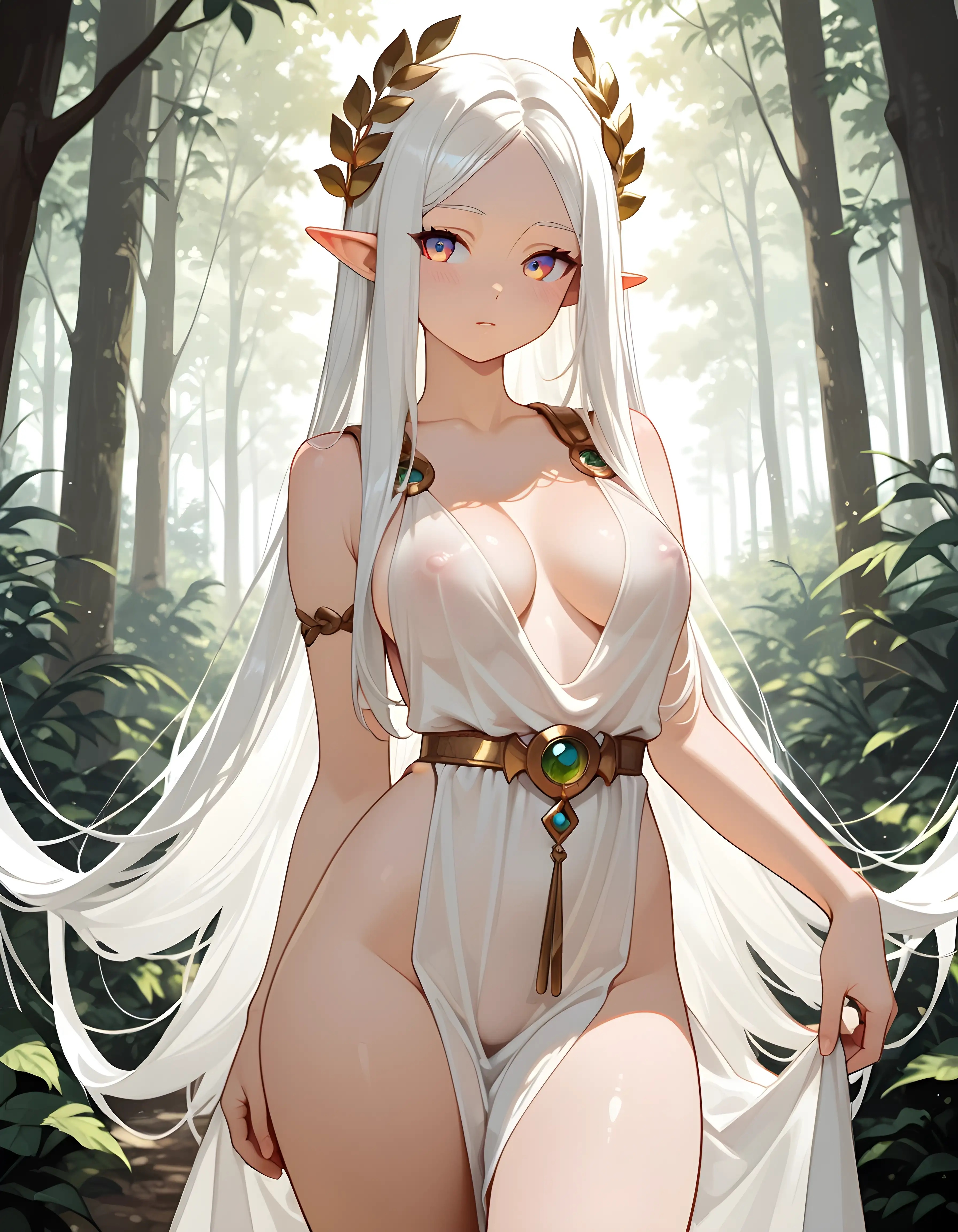 AI art 'Vivi the failed voyeur'
