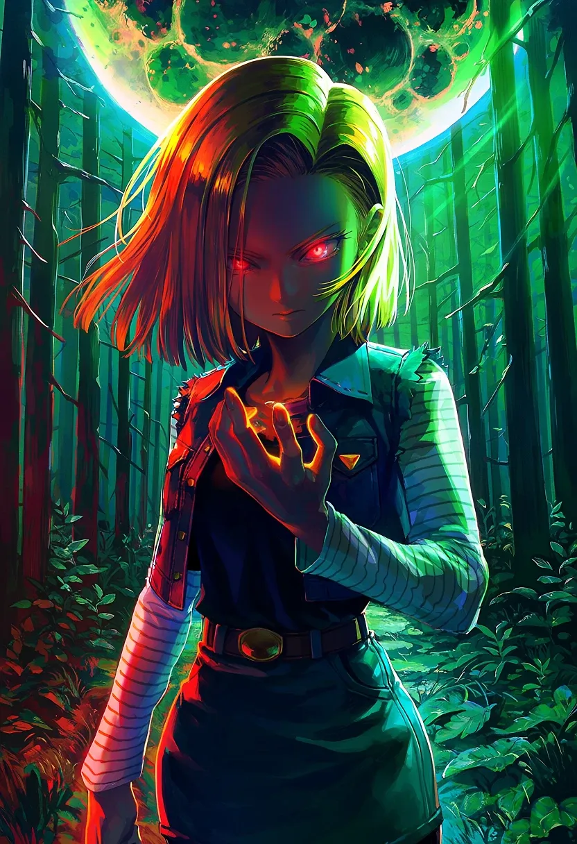 Vibrant Android 18