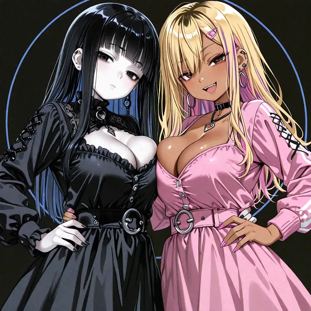 AI art "Yuri soft compilation"