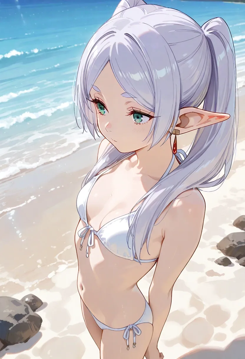 Frieren at the Beach