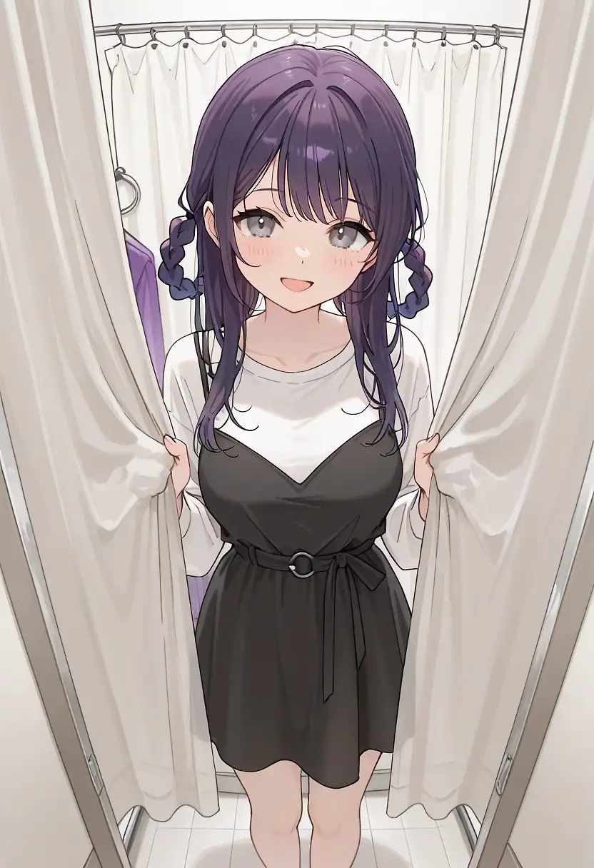 AI art "Fitting room"