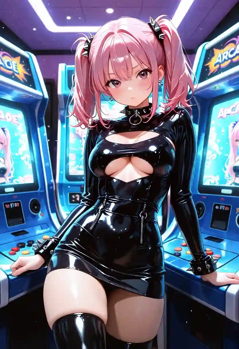 AI art "arcade date"