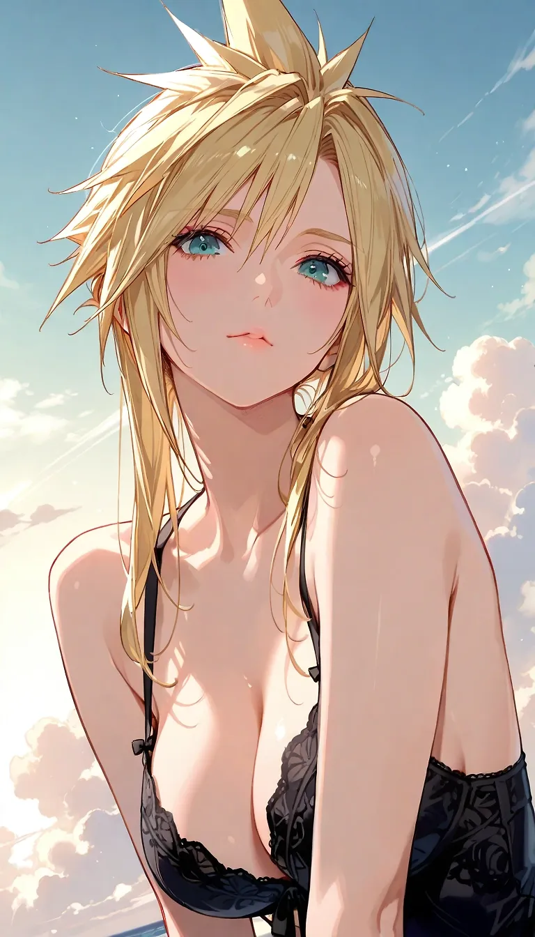 Betterwaifu gender swapped my Cloud ahah (part 1)