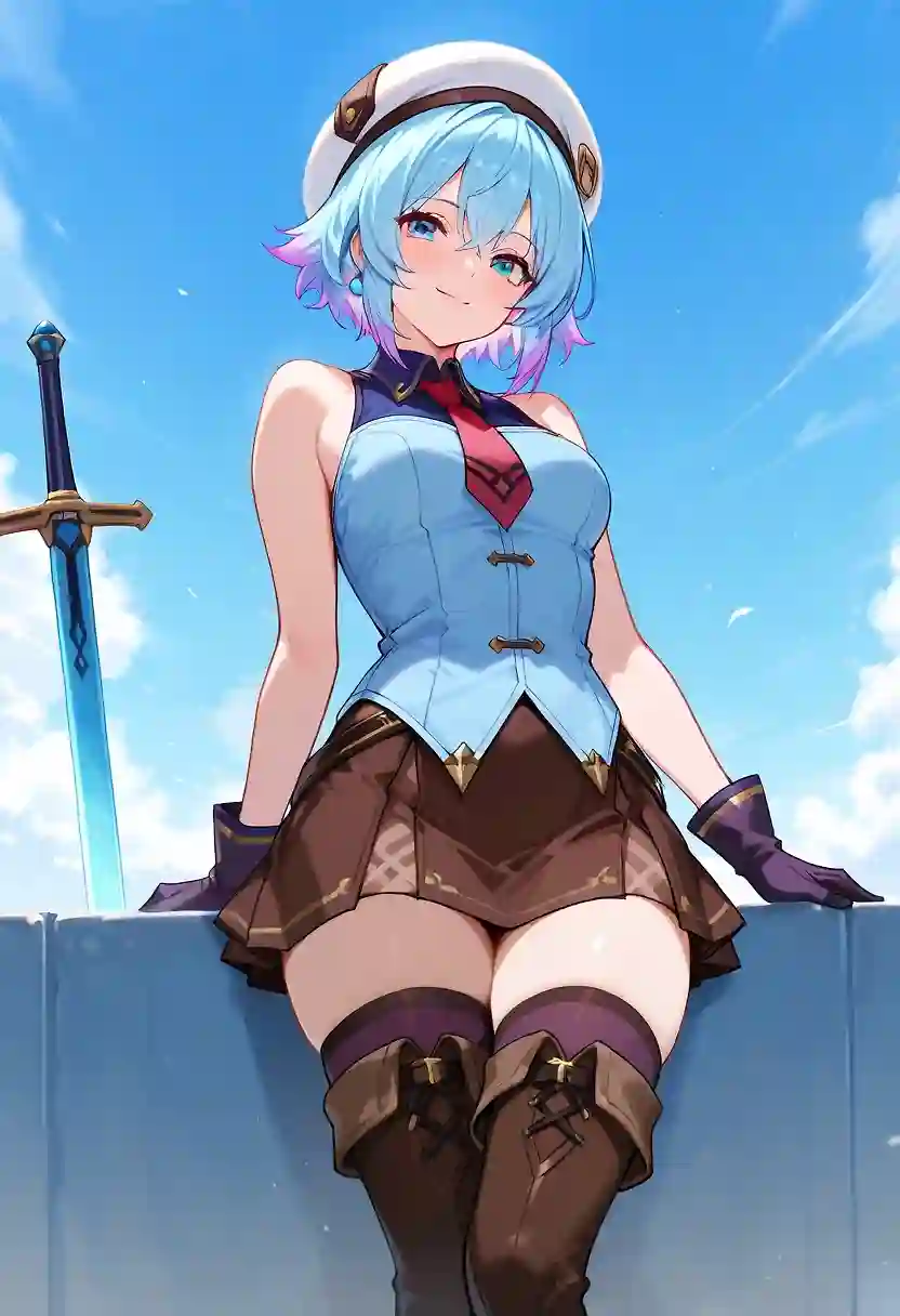 AI art "Phoenix blessed Kira"