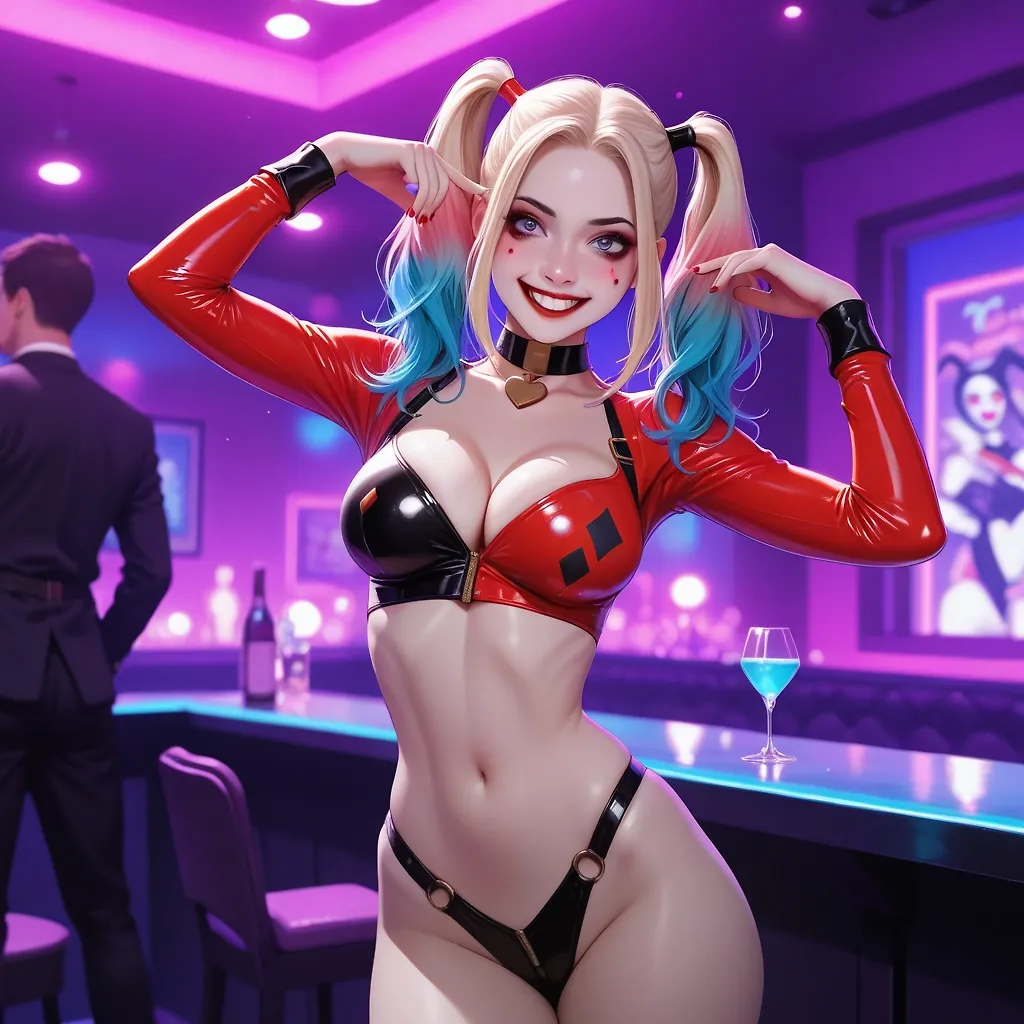 Harley teasing you