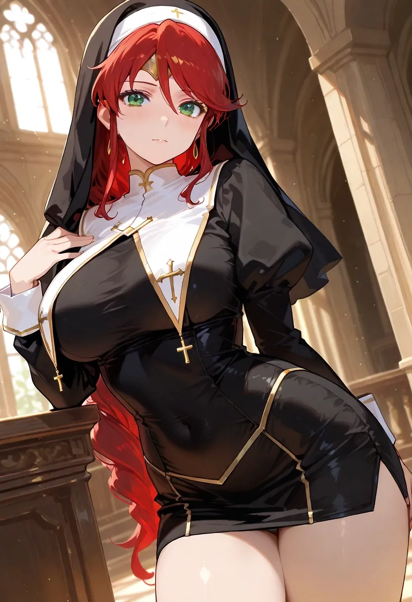 RWBY - Naughty nun Pyrrha