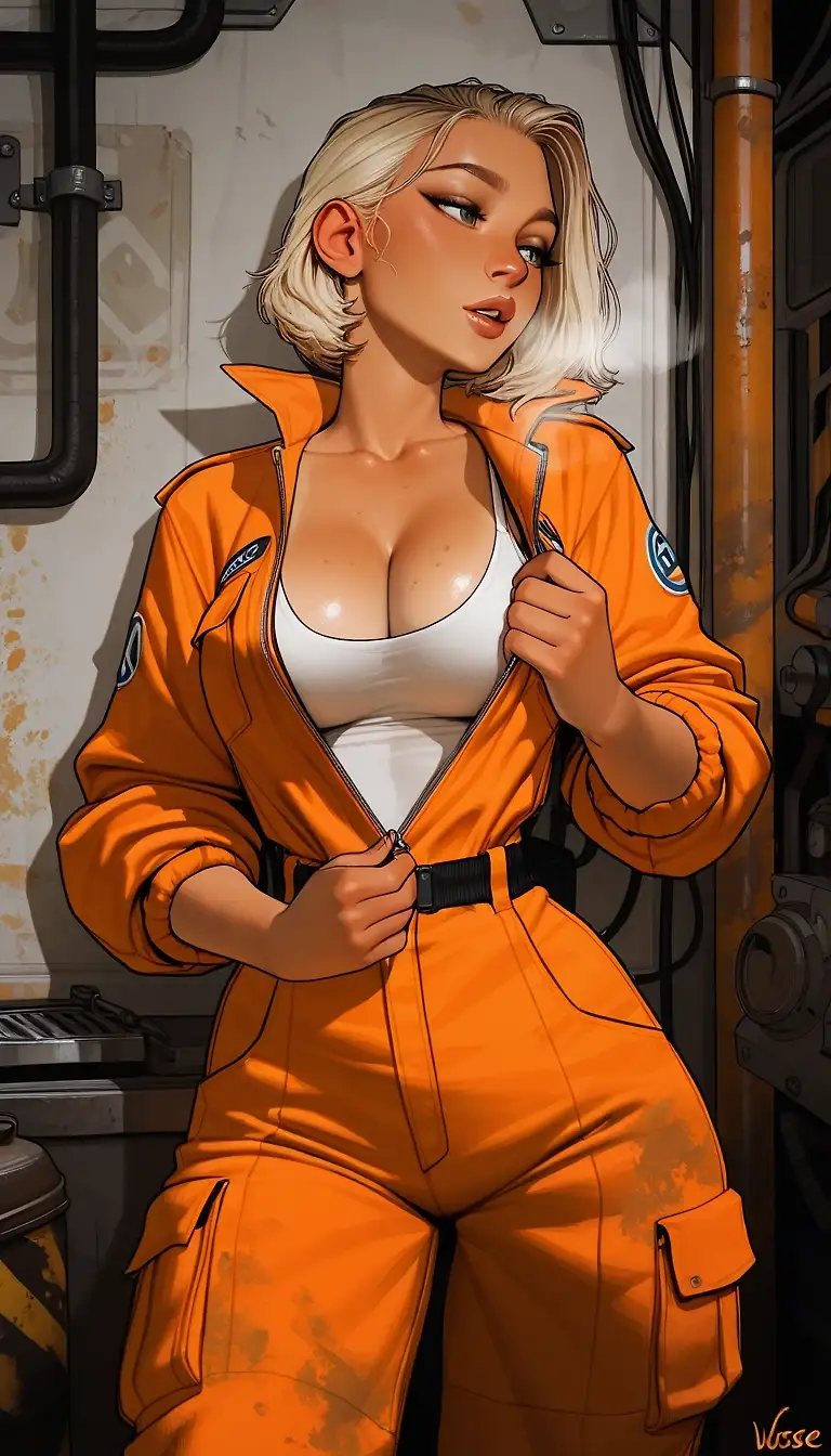 AI art "👩🏼‍🔧"