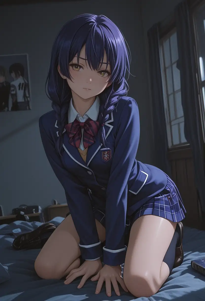 AI art 'Megumi Tadokoro'