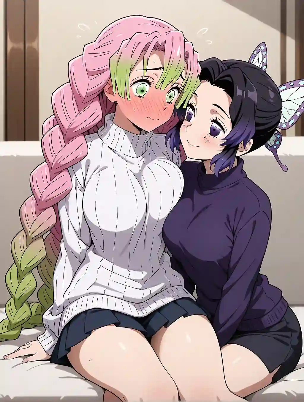 AI art 'Can i kiss you'