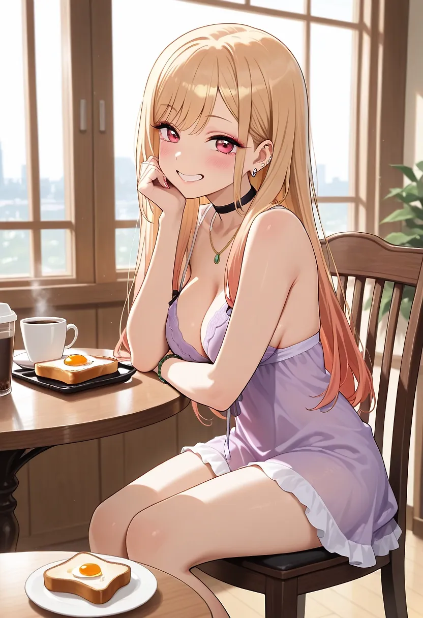 AI art "happy breakfast"