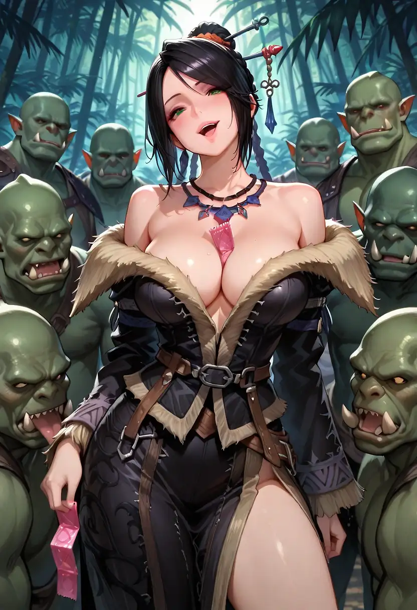 AI art "Lulu's Forest Adventure"