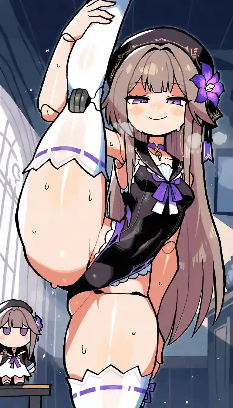 AI art 'Herta' with user description 'Herta the doll'