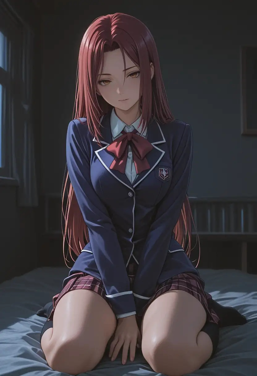 AI art 'Ryouko Sakaki' with user description 'food wars'