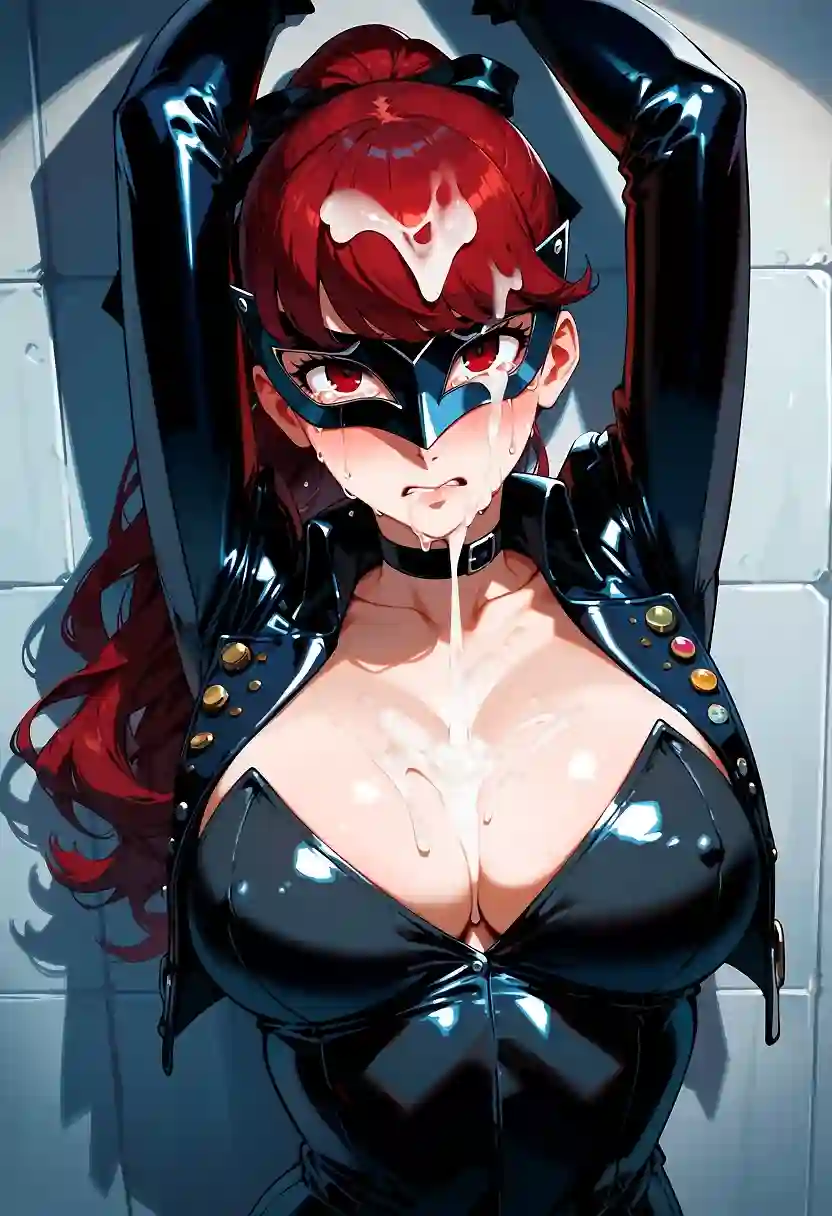 AI art "Kasumi Yoshizawa persona 5"