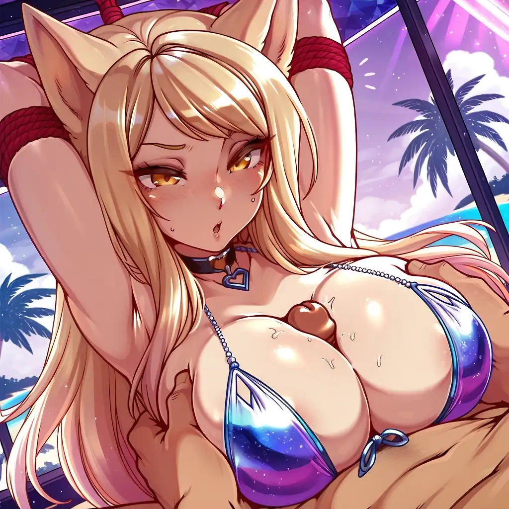 AI art 'Beach Ahri'
