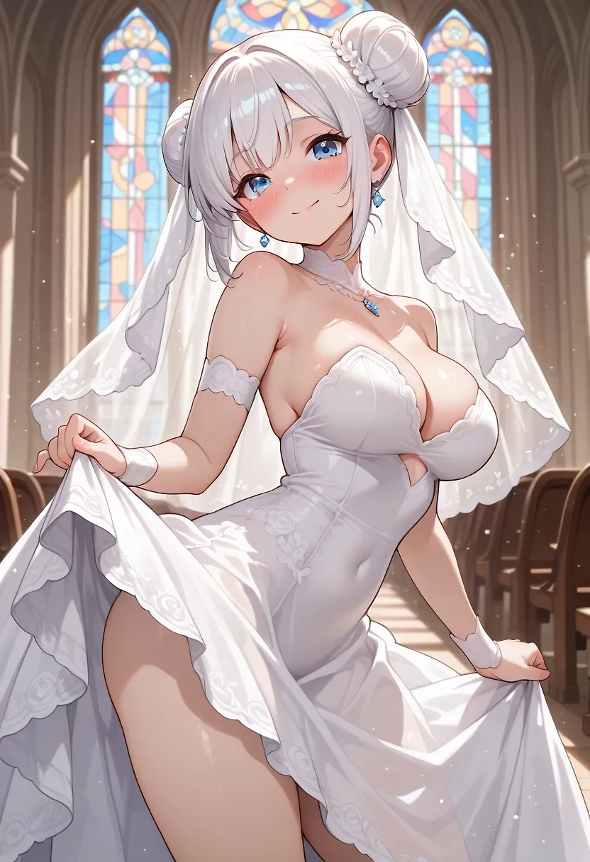 A Secret Vow in the Sacred Church... 🤍