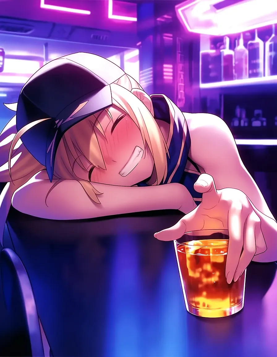Mysterious Heroine X x Bar Night