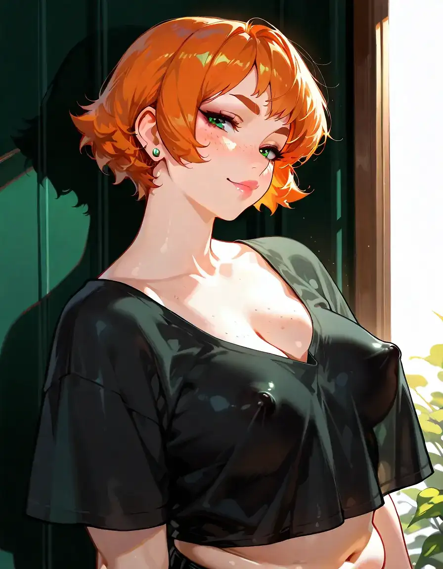 AI art "Chubby Ginger Sasha 1"