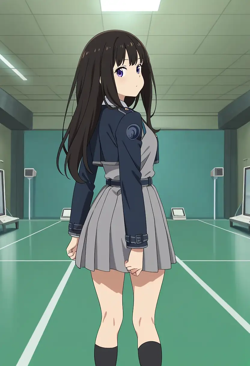 AI art 'Takina at Lockker Room'