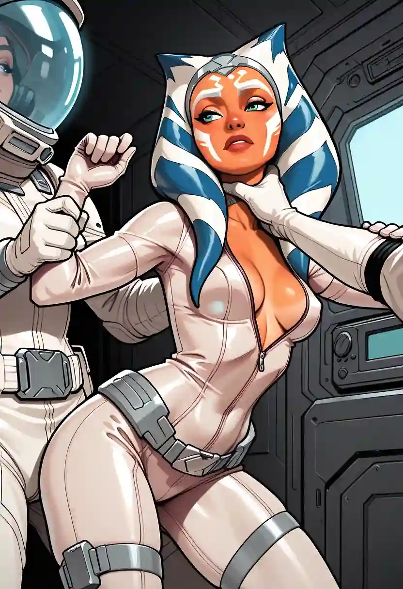 AI art 'The Space Aventure of Ahsoka Tano'