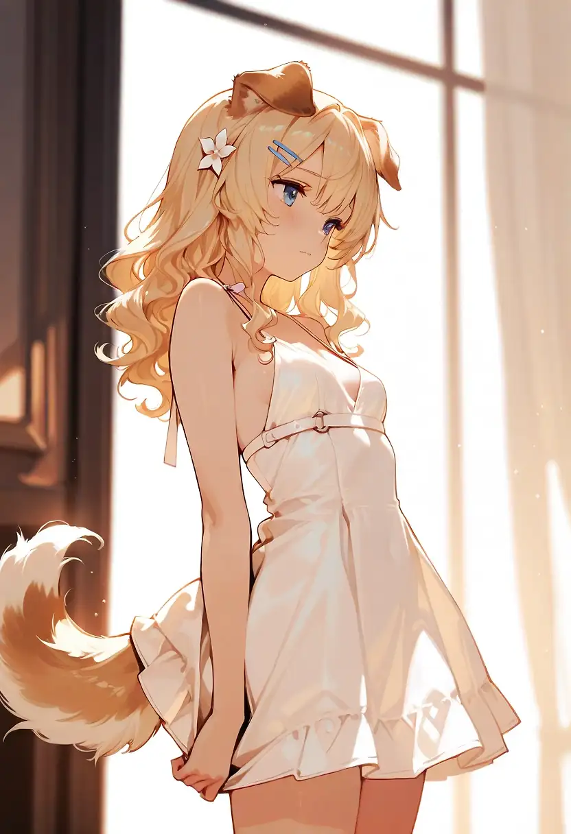 AI art "puppys first estrus"