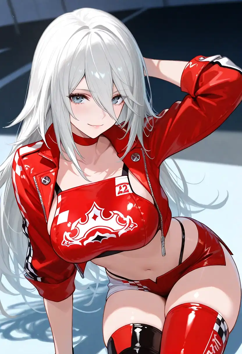 AI art 'A2 race queen'
