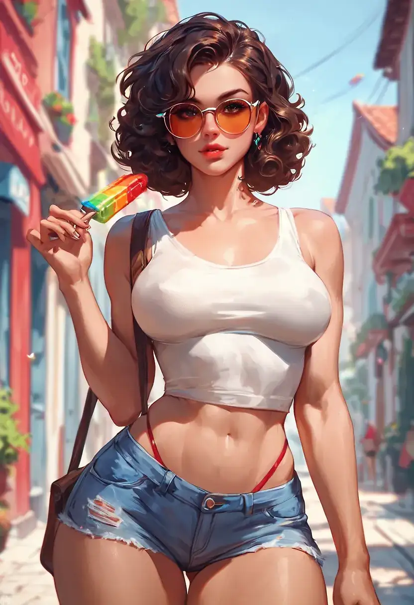 AI art 'Izzy's Technicolor Dreams'